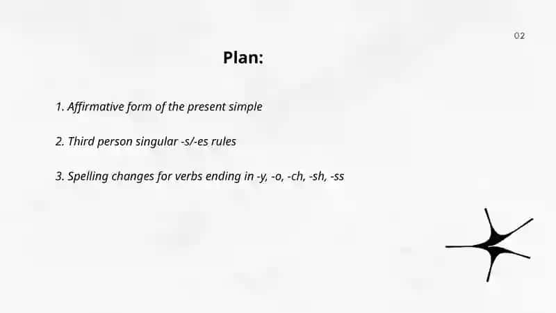 Present simple 2