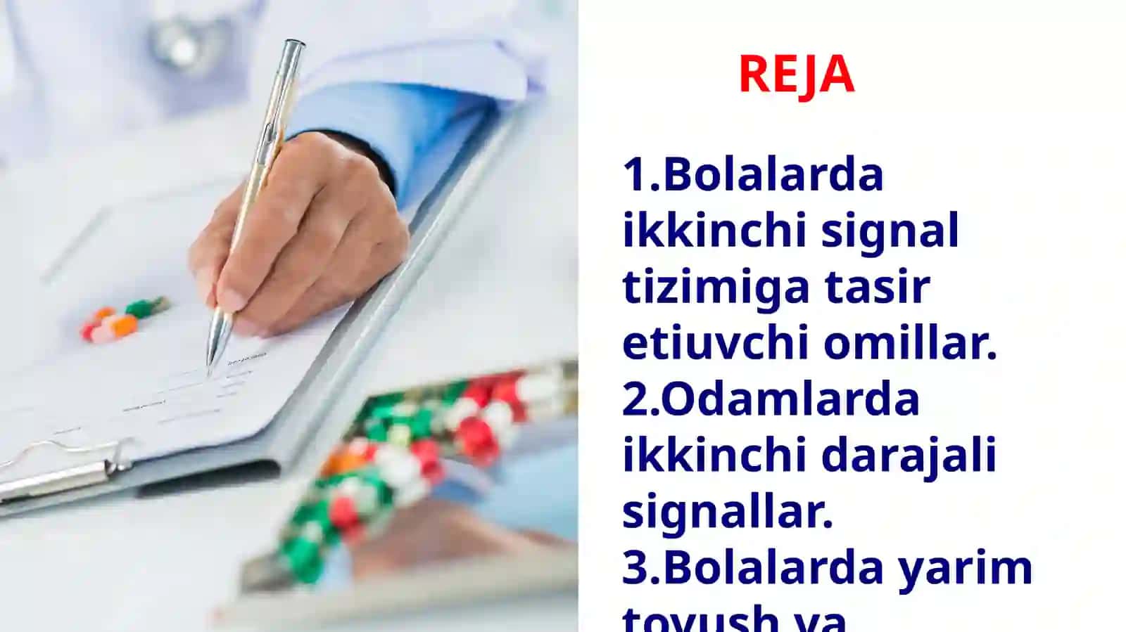 Bolalarda ikkinchi signal sistemasining rivojlanishi 2