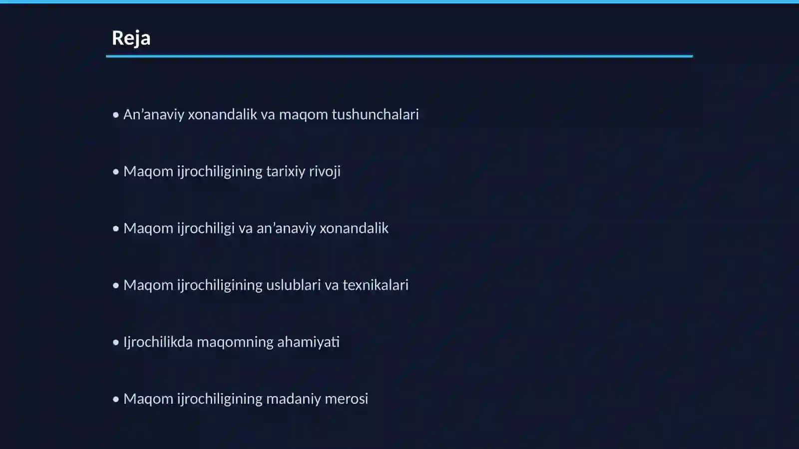 An’anaviy xonandalikda maqom ijrochiligining o‘rni 2
