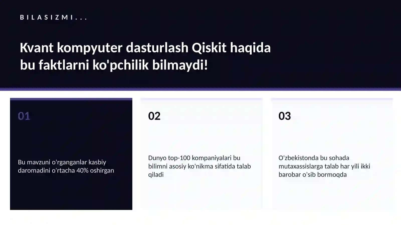 Kvant kompyuter dasturlash Qiskit 2