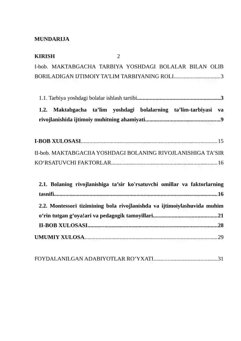 MAKTABDAGI TARBIYA YOSHIDAGI BOLALAR BILAN OLIB BORILAYOTGAN IJTIMIY PEDAGOGIK FAOLIYAT 2