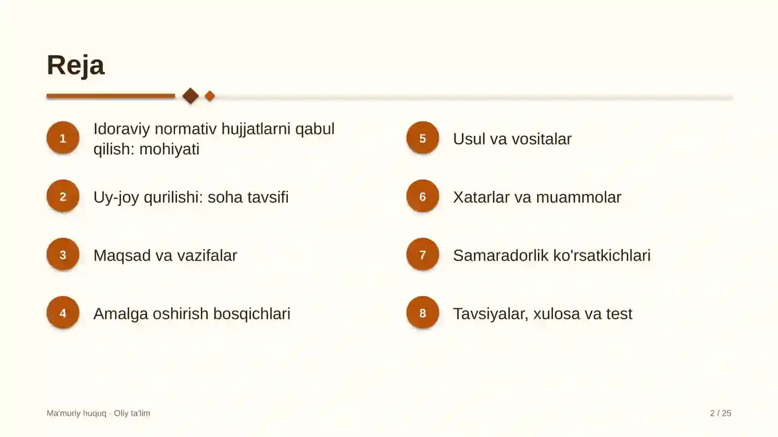 uy joy qurilishida idoraviy normativ huquqiy hujjatlarni qabul qilish 6280 2