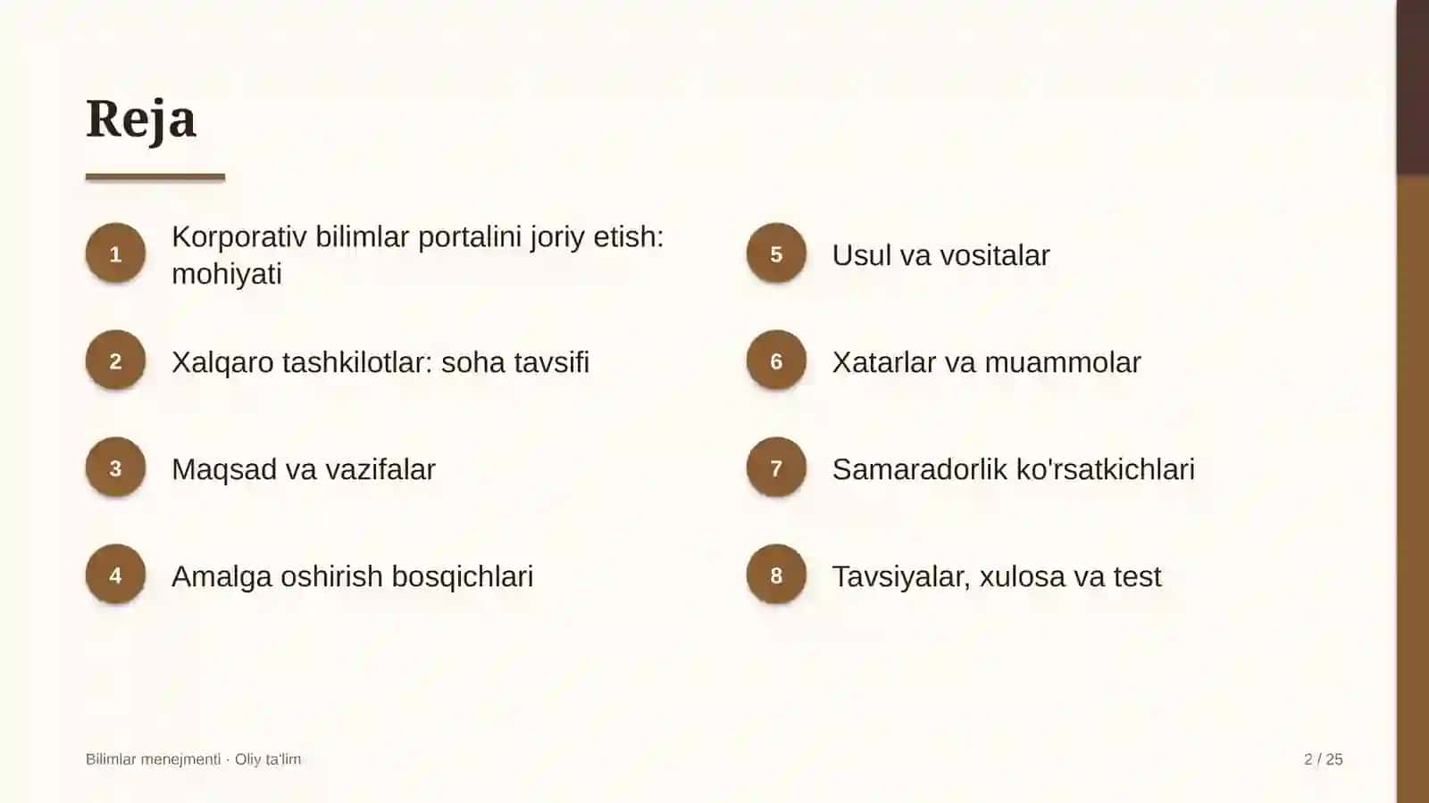 xalqaro tashkilotlarda korporativ bilimlar portalini joriy etish 6969 2