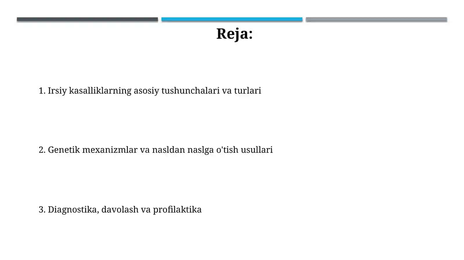 Irsiy kasalliklar 2