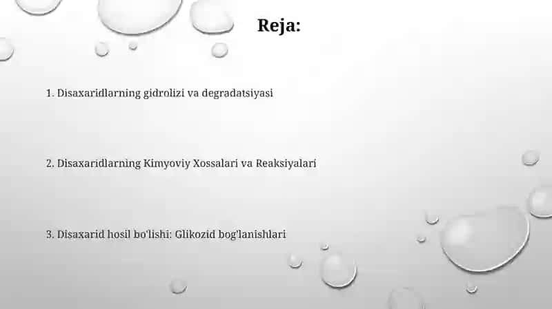 Disaxaridlarolinishivakimyoviyxossalari 2