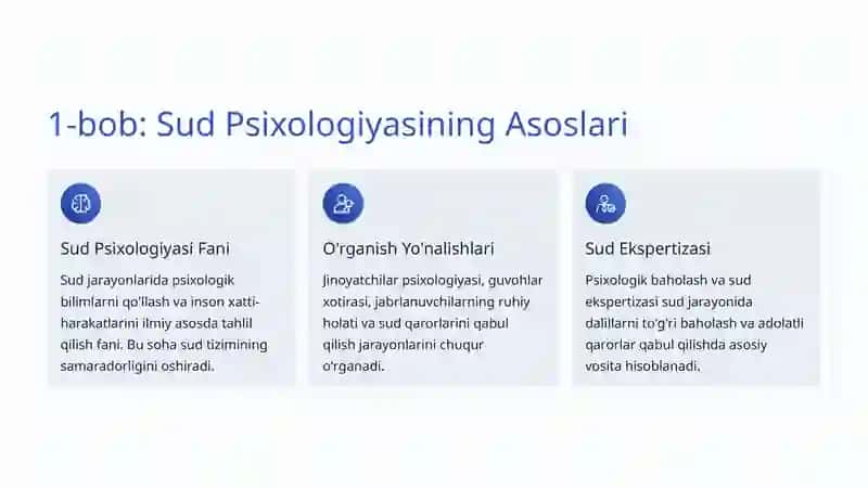 Sud Psixologiyasi 2