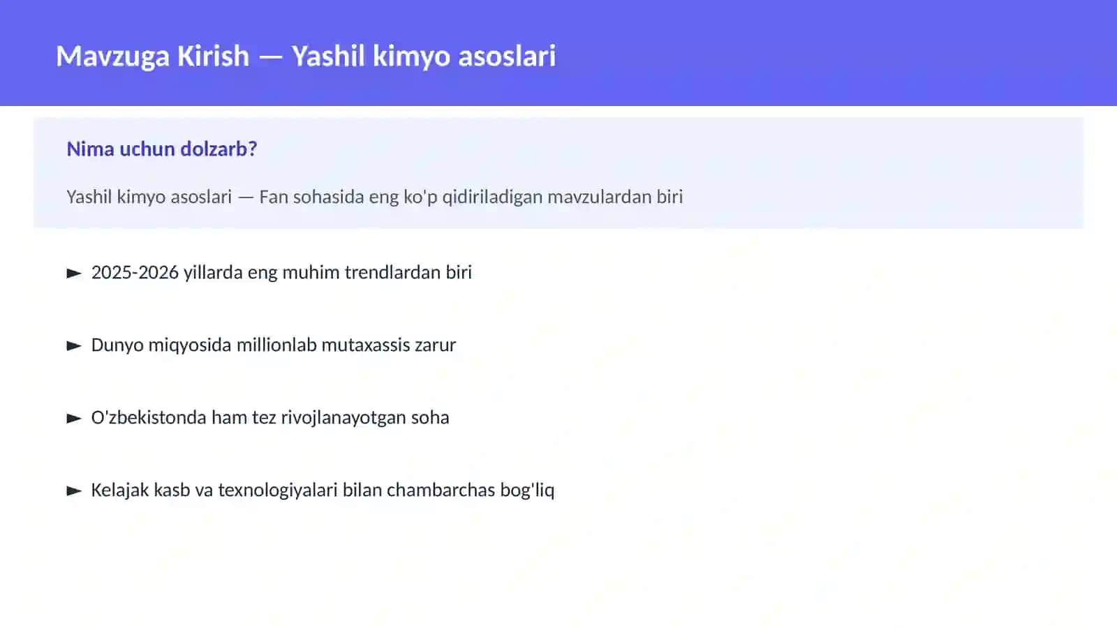 KIMYO ZAMONAVIY 2