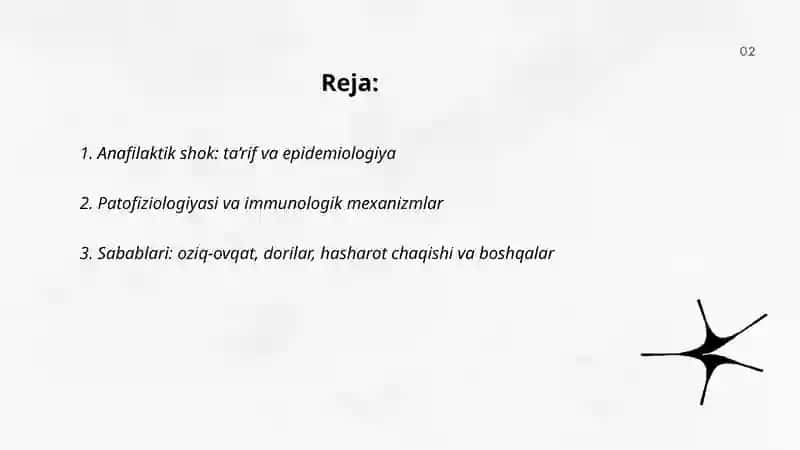 Anafilaktik shok va uni davolash 2