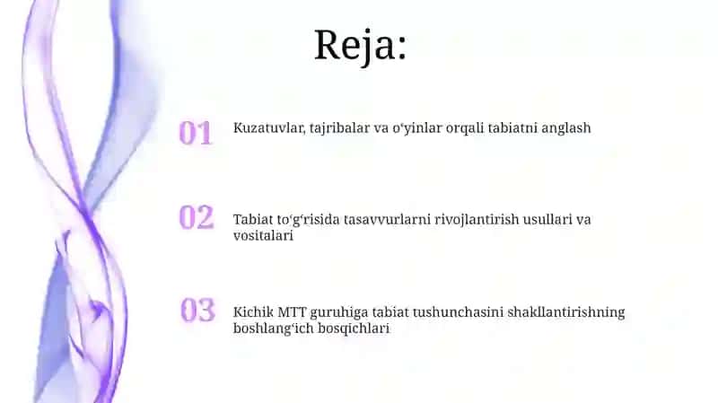 MTT Kichik guruhda Tabiyat tushunchasini shakilantirish 2
