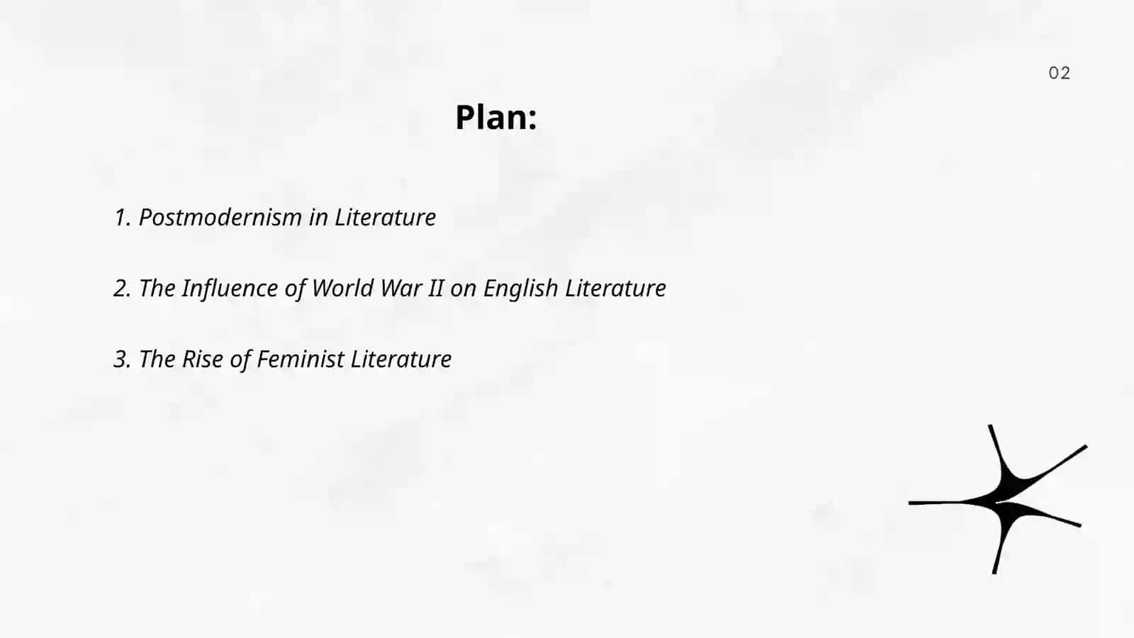 Modern english literature 2
