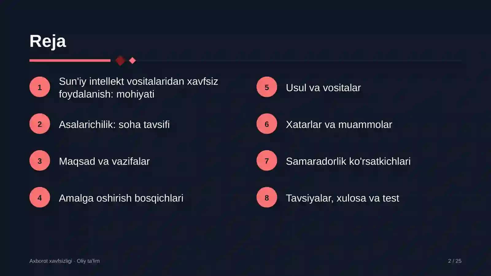Asalarichilikda sun'iy intellekt vositalaridan xavfsiz foydalanish 2