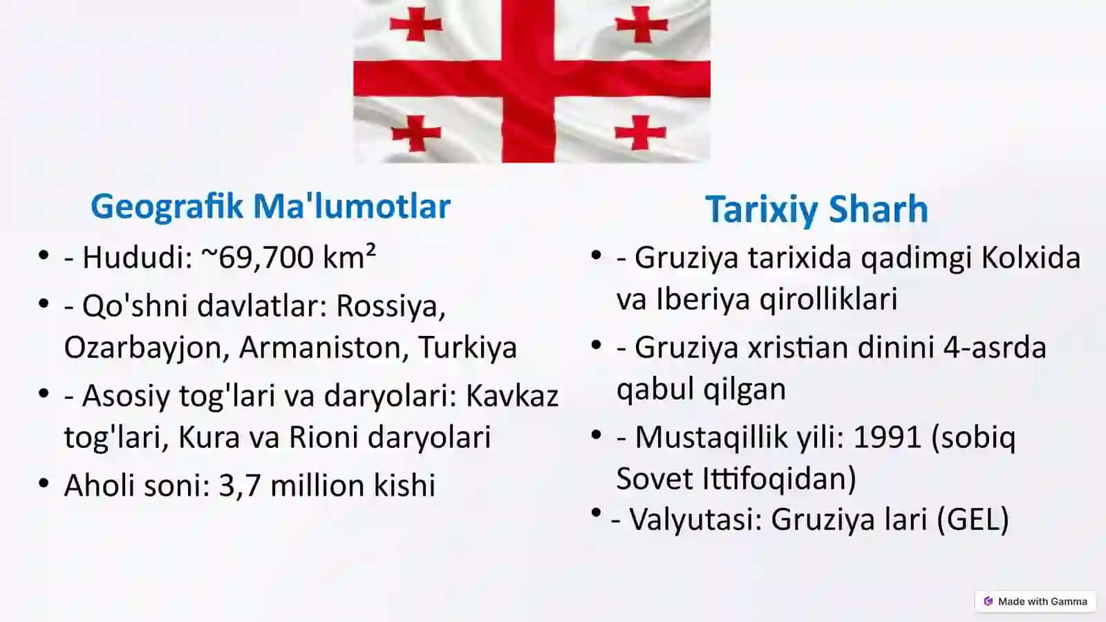 Gruziya Davlatida Oilalar 2