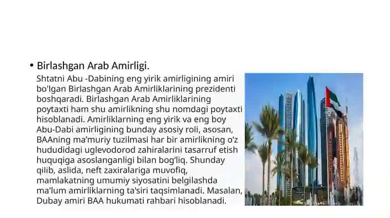Birlashgan Arab Amirligi 2