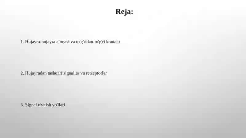 Hujayra muhabdisligi 2