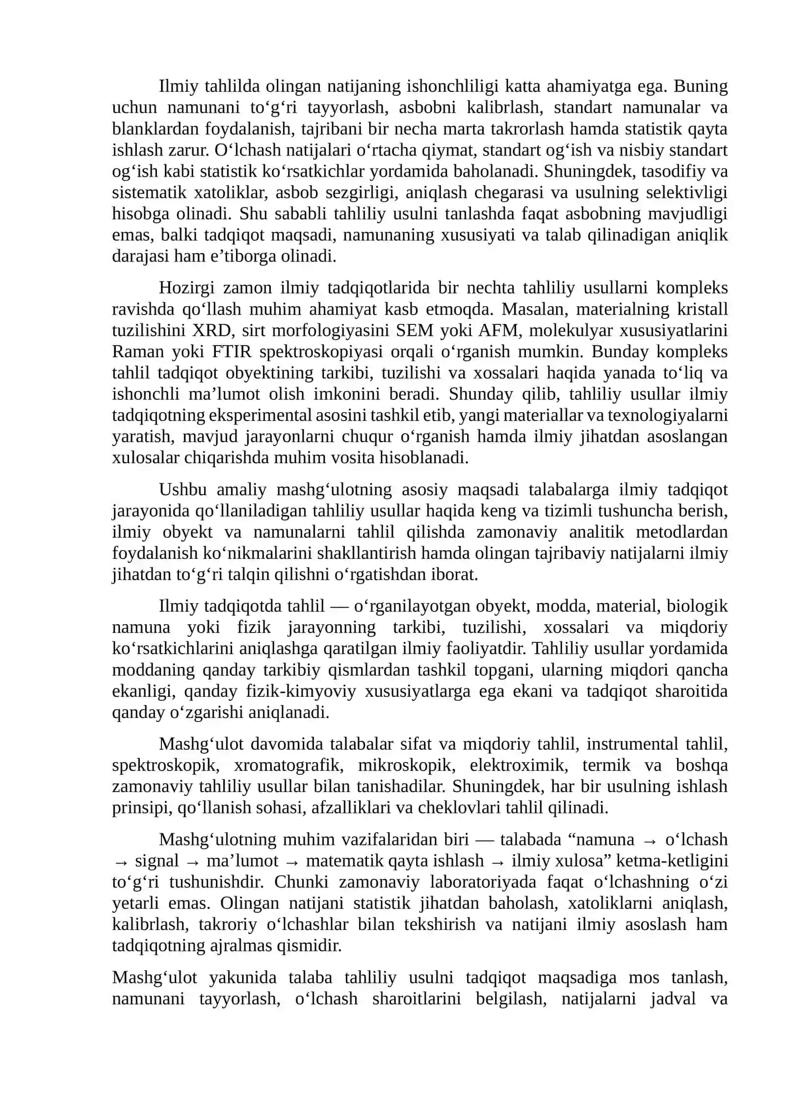 ILMIY TADQIQOTDA TAHLILIY USULLAR 2