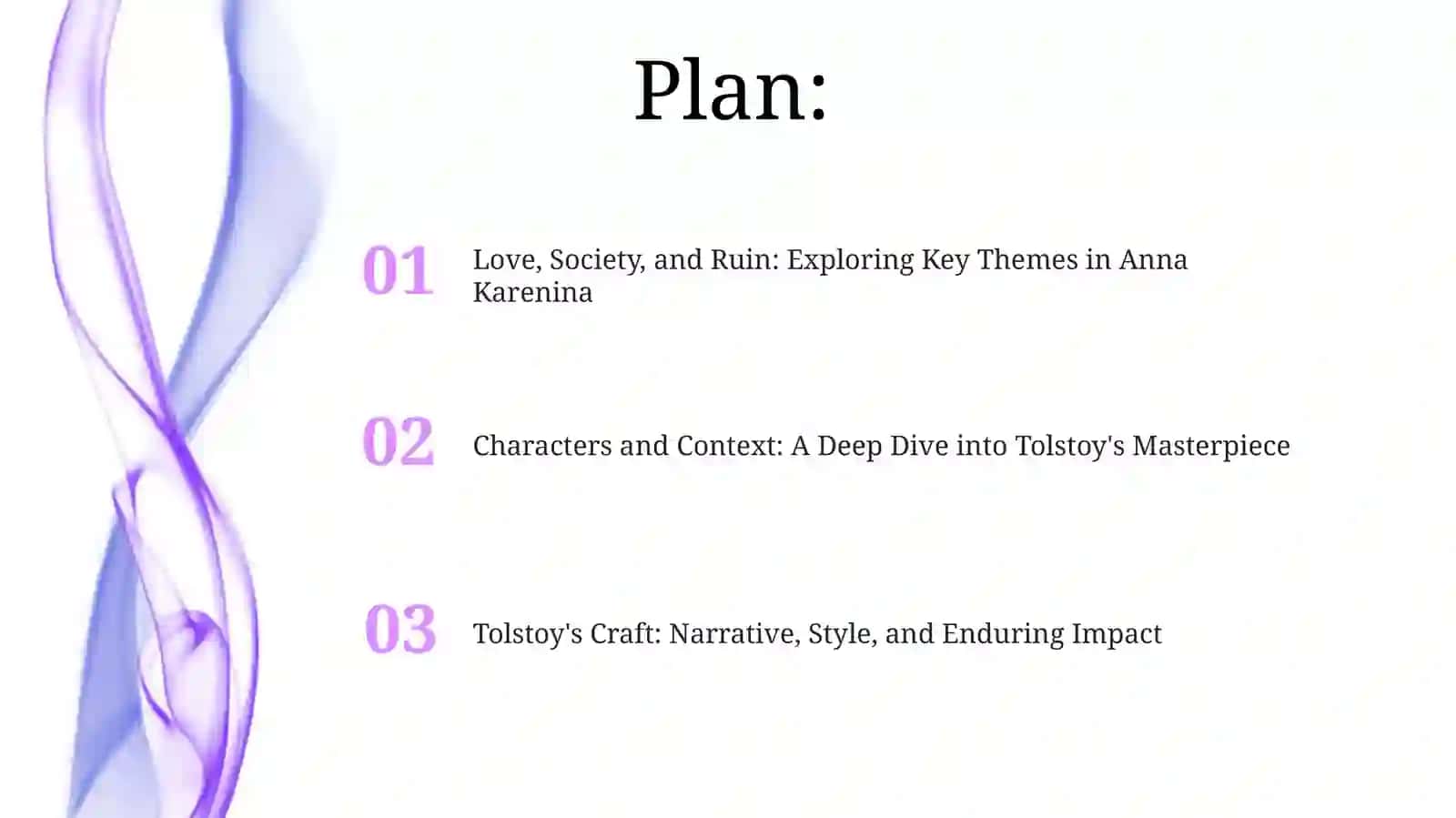 Analysis of the Realistic Novel – “Anna Karenina” 2