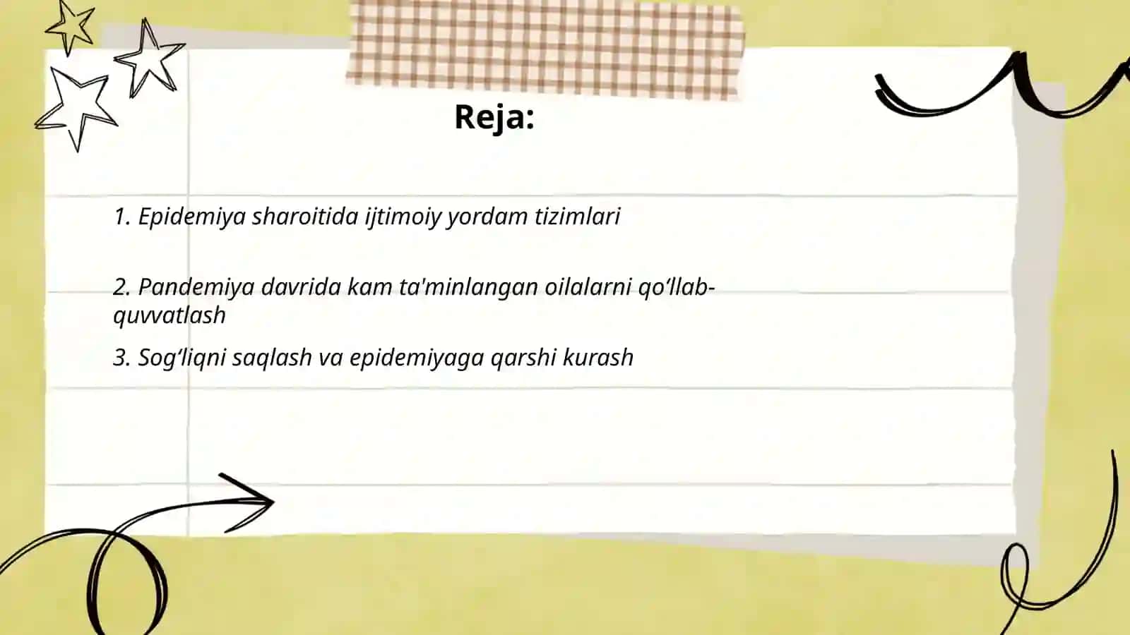 Epidemiya sharoitida ijtimoiy yordam tizimlari 2