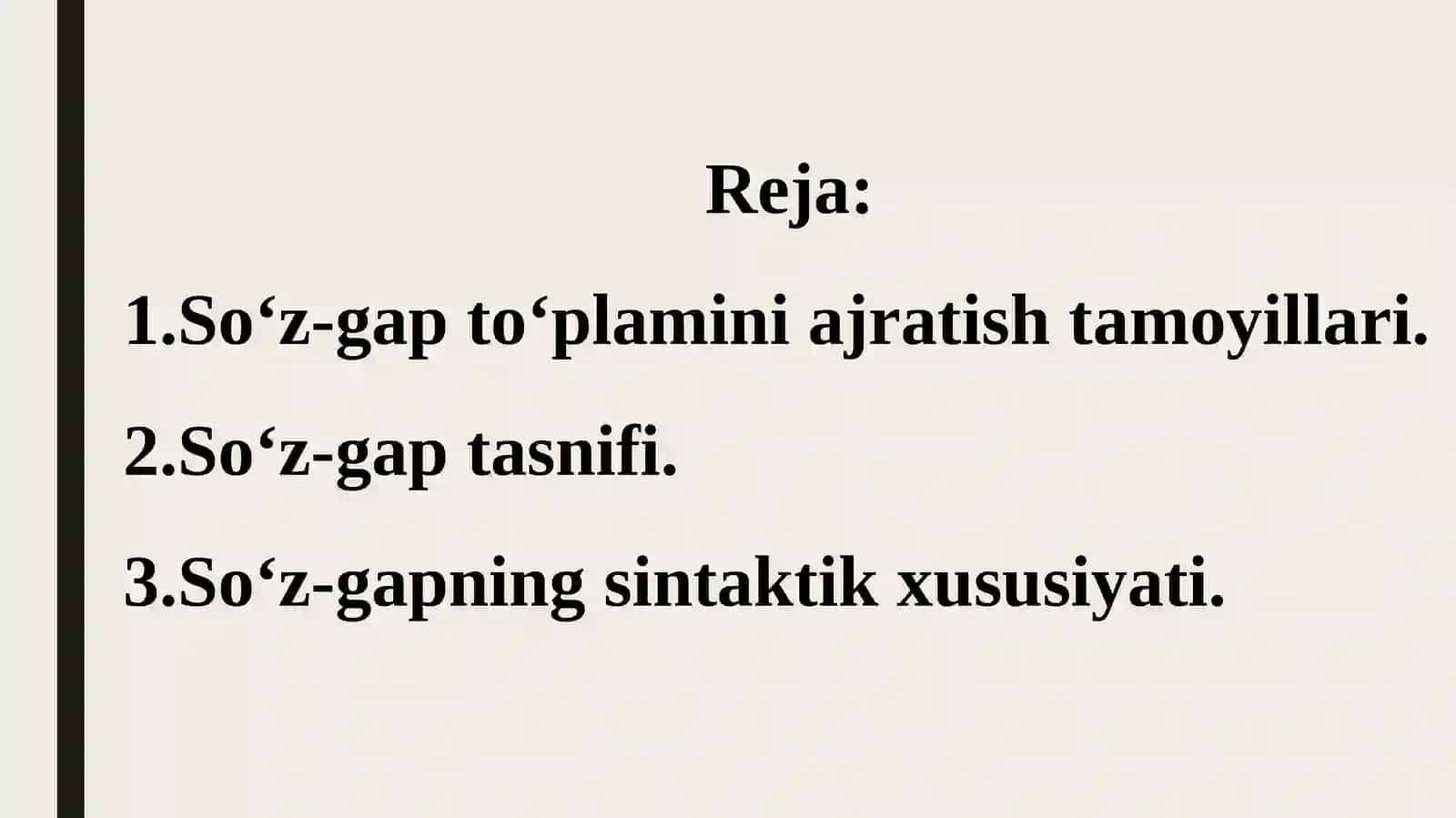 Hozirgi oʻzbek tilida soʻz-gaplar 2
