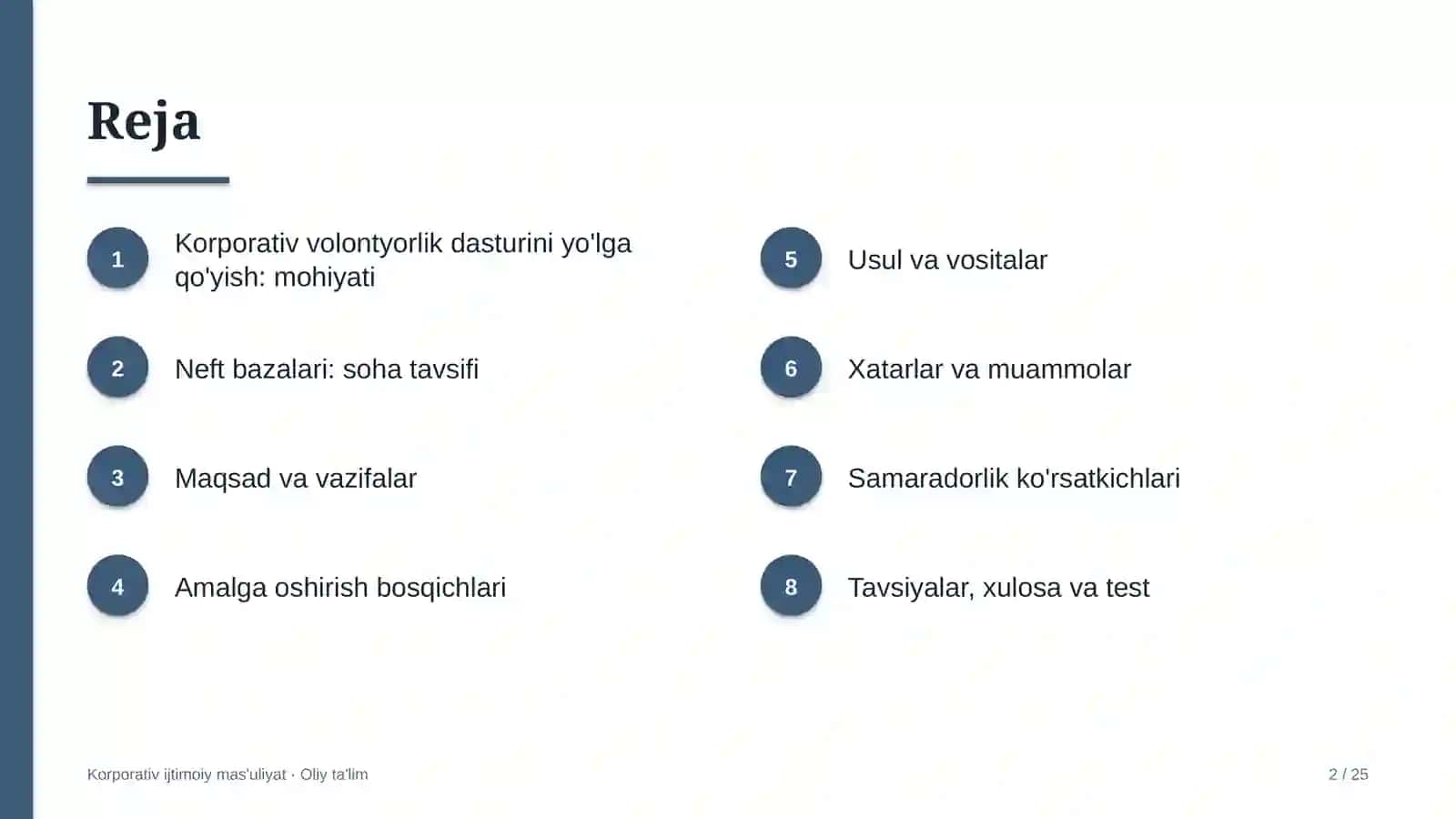 neft bazalarida korporativ volontyorlik dasturini yo'lga qo'yish 1475 2