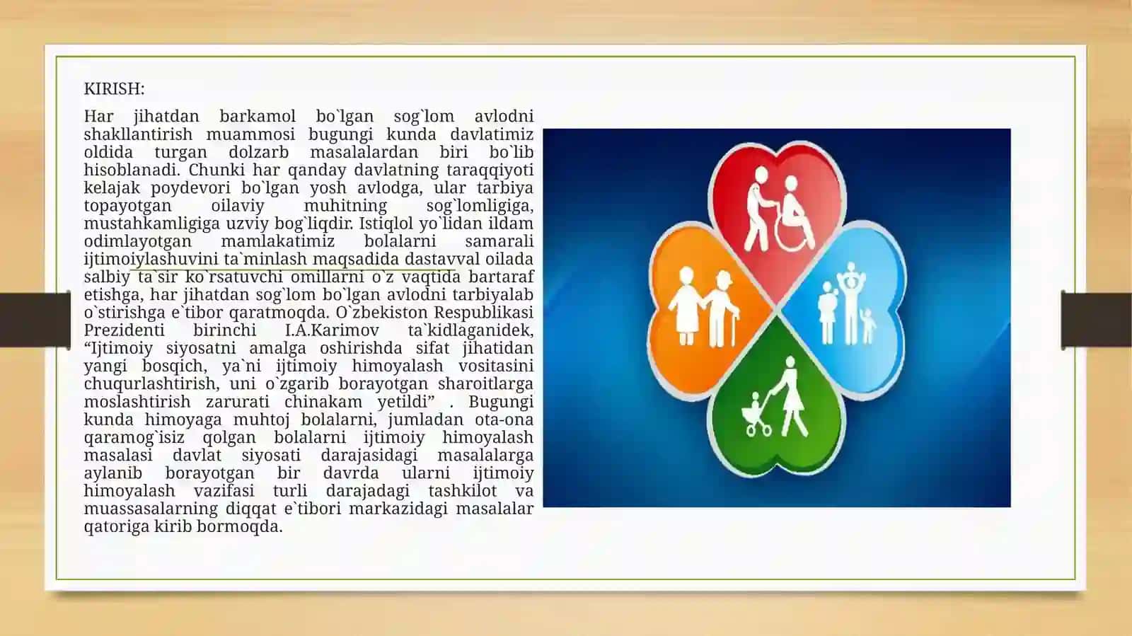 OTA ONA QARMOG’ISIZ QOLGAN BOLALARNI IJTMOIY HIMOYA QILISH 2
