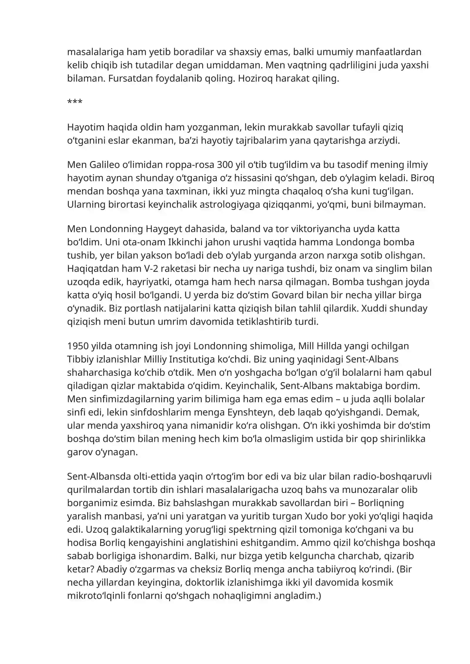 MURAKKAB SAVOLLARGA ODDIY JAVOBLAR 2