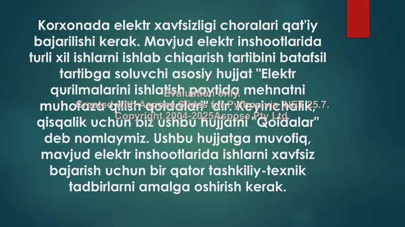 Elektr dvigatellarini yong’in xavfi rejimini modellashtirish bo‘yicha qo‘llanma 2