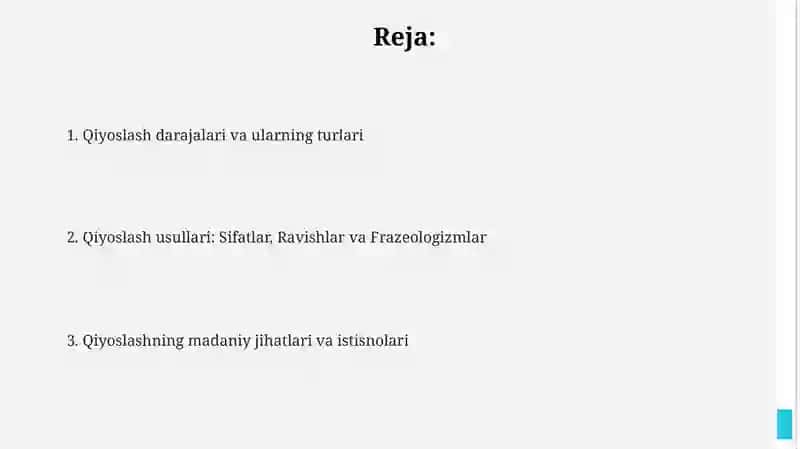 Tilning grammatik sathi 2