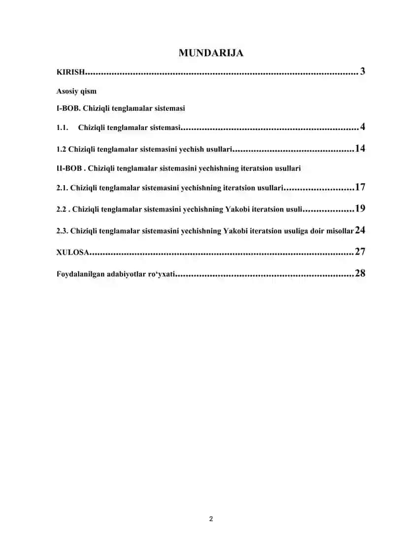 GAUS KVADRATUR FORMULALAR 2