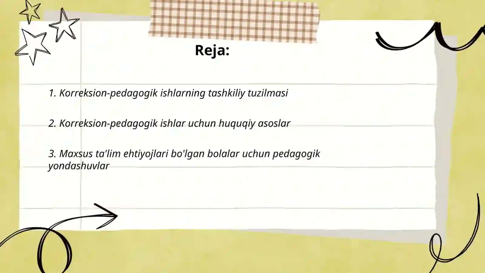 Korreksion-pedagogik ishlarni tashkil etishning tashkiliy, huquqiy, uslubiy va amaliy yordam ko‘rsatish usullari 2