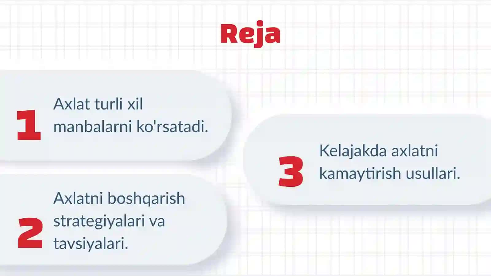 Umumiy axlat taxlilining interpretatsiyasi 2
