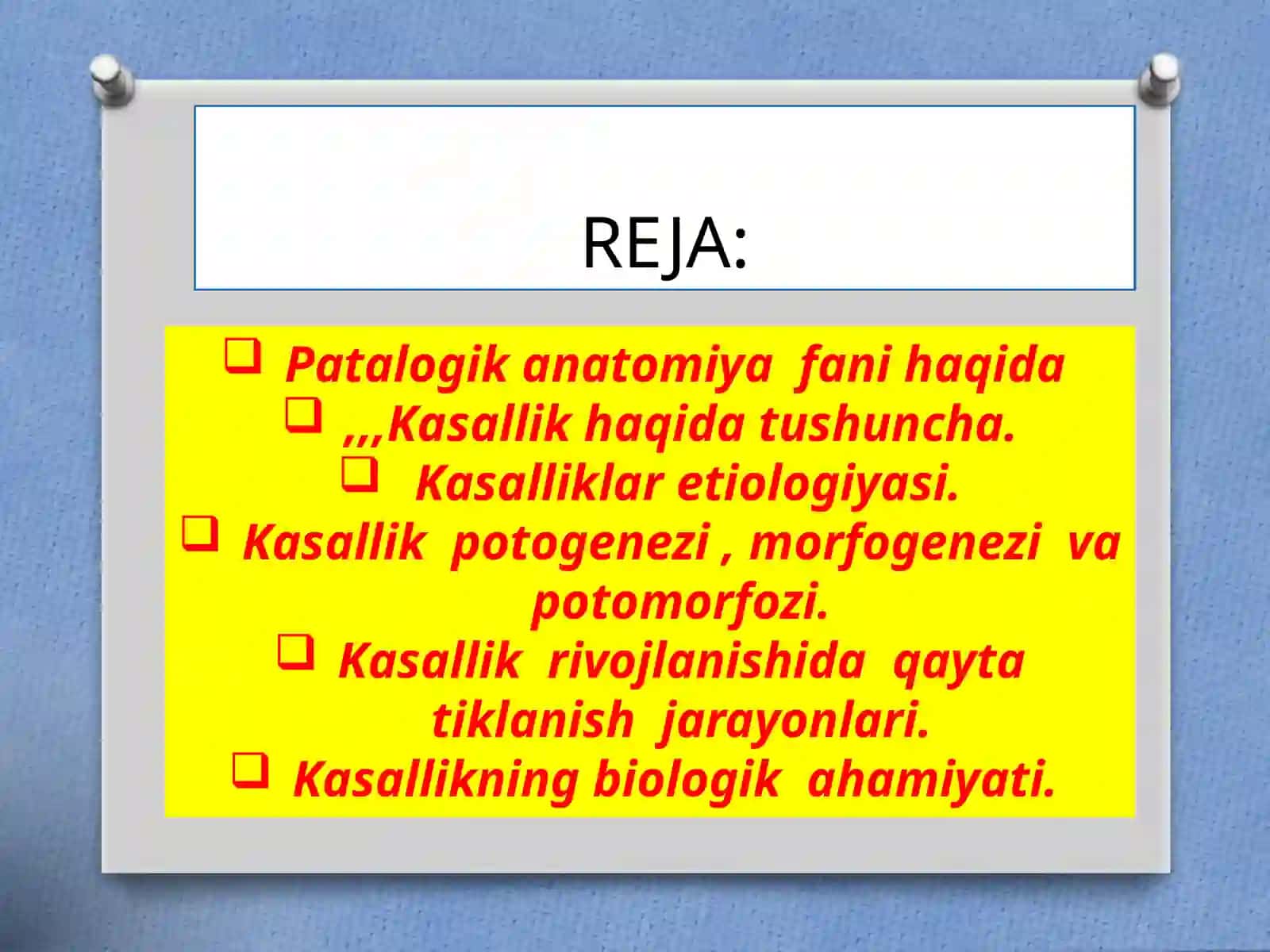 Kasallikhaqida Tushuncha 2