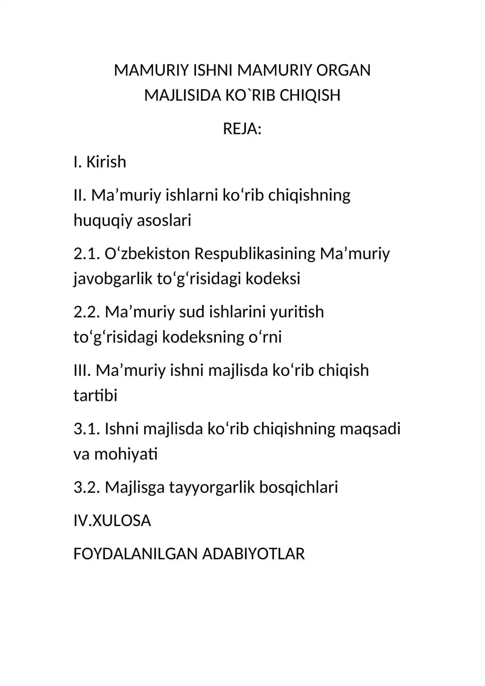 O'zbekiston Respublikasining Maʼmuriy javobgarlik to'g'risidagi kodeksi va sud ishlarini yuritish ko 2