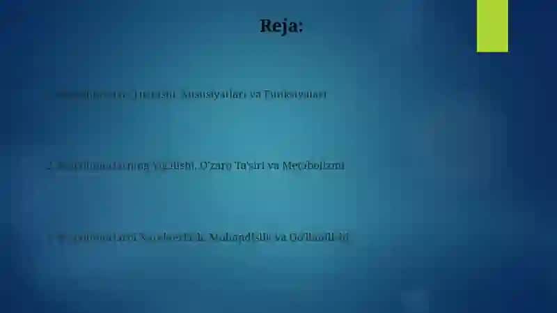 Biopolimerlar: Ta'rif, Turlar va Monomerlar 2