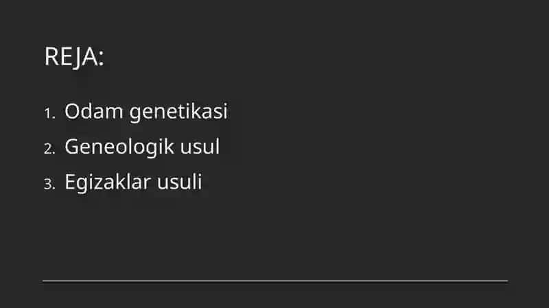Odamgenetikasi 2
