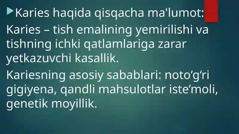 Kariesnimahalliydavolashusullari 2