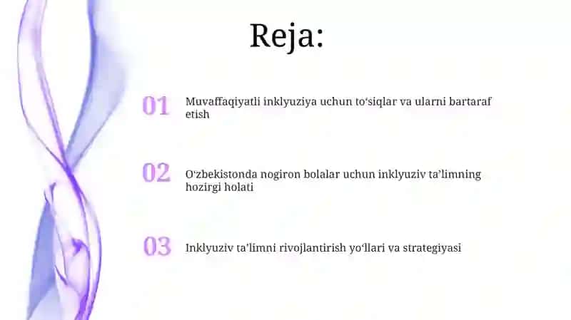 Inklyuziv talim uchun strategiya 2