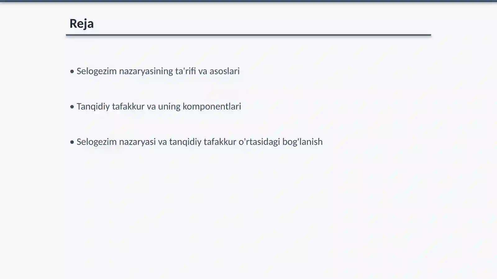 Selogezim nazaryasi 2