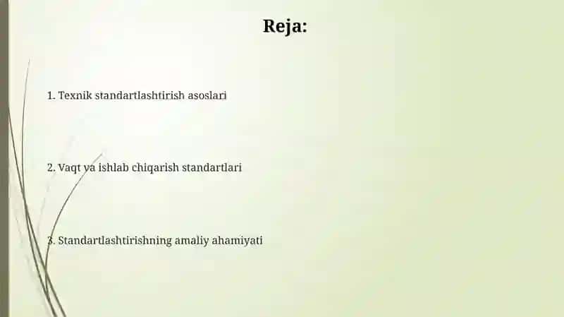 Texnik standartlashtirish: Asosiy tushunchalar va ahamiyati 2