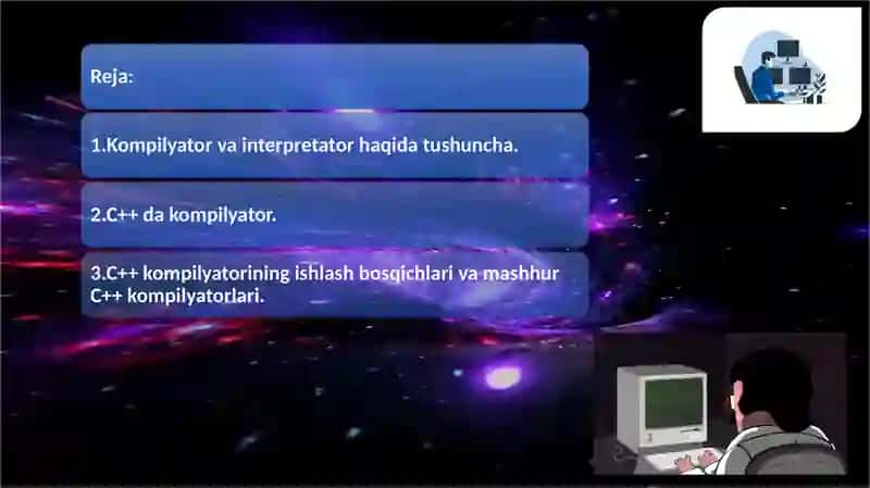 C++ dasturlash tilida kompilyator 2