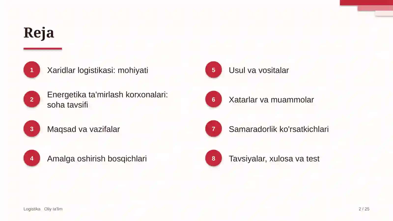 energetika ta'mirlash korxonalarida xaridlar logistikasi 4915 2