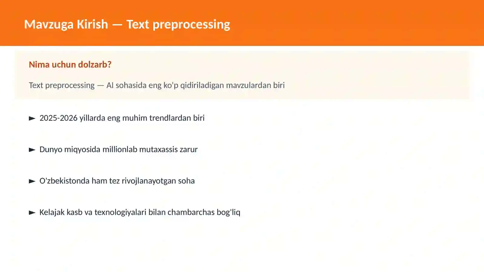 Text preprocessing 2