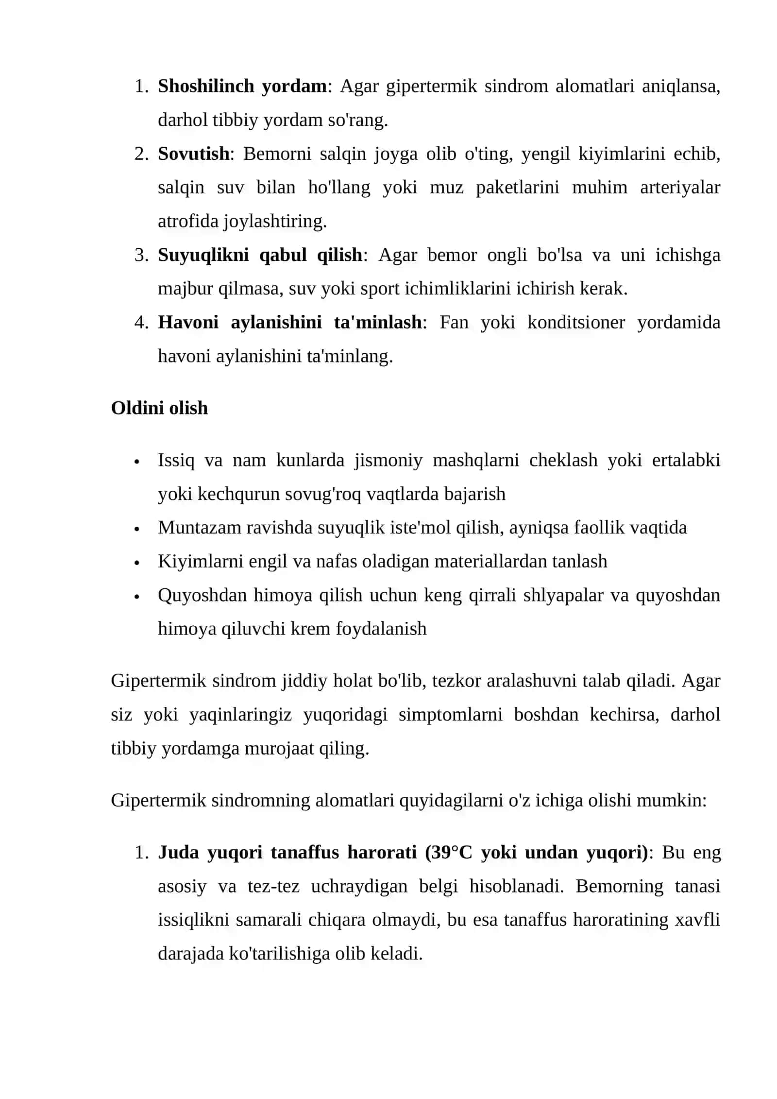 Gipertermik sindrom 2