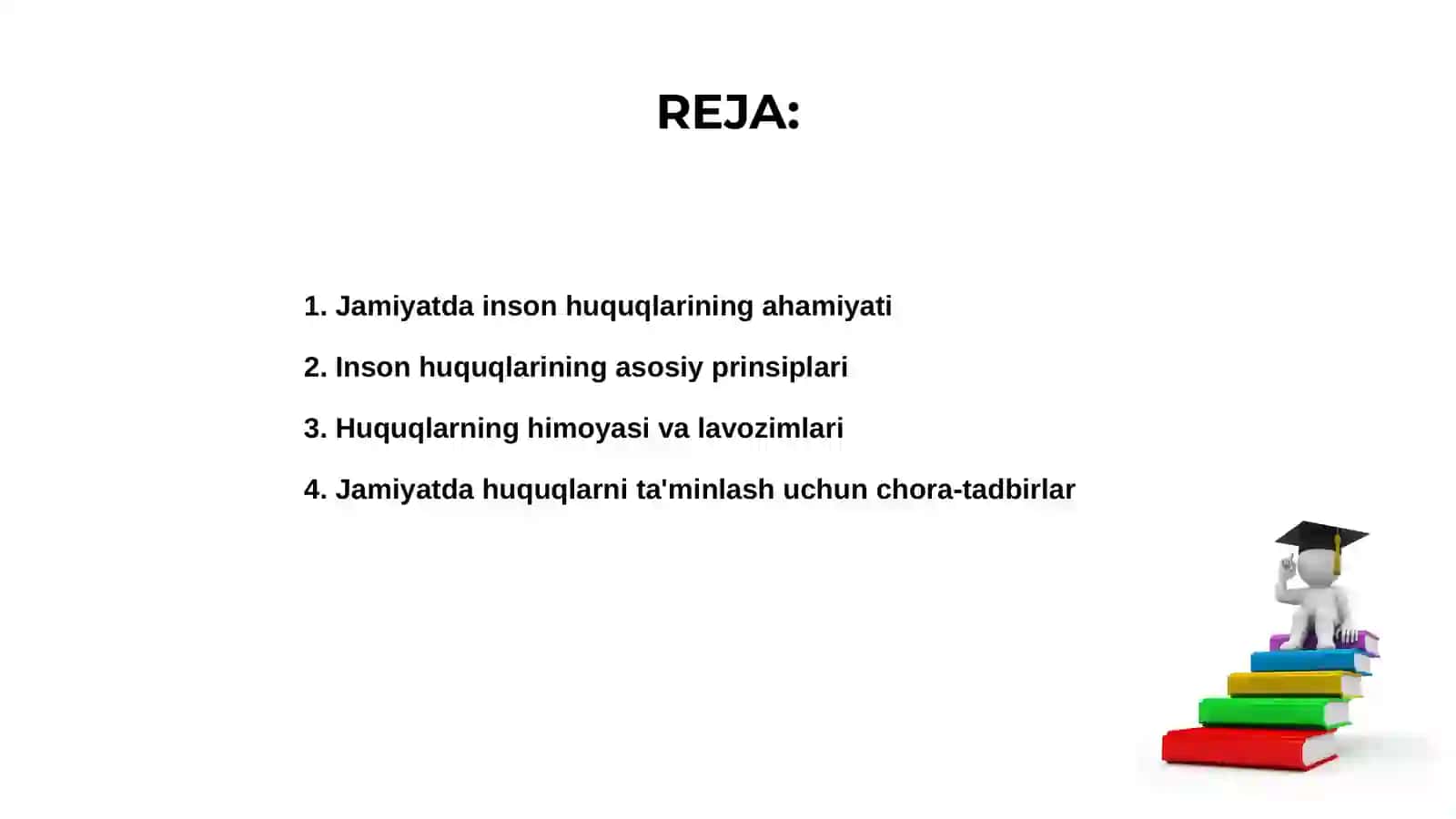 Inson huquqlari jamiyatda 2