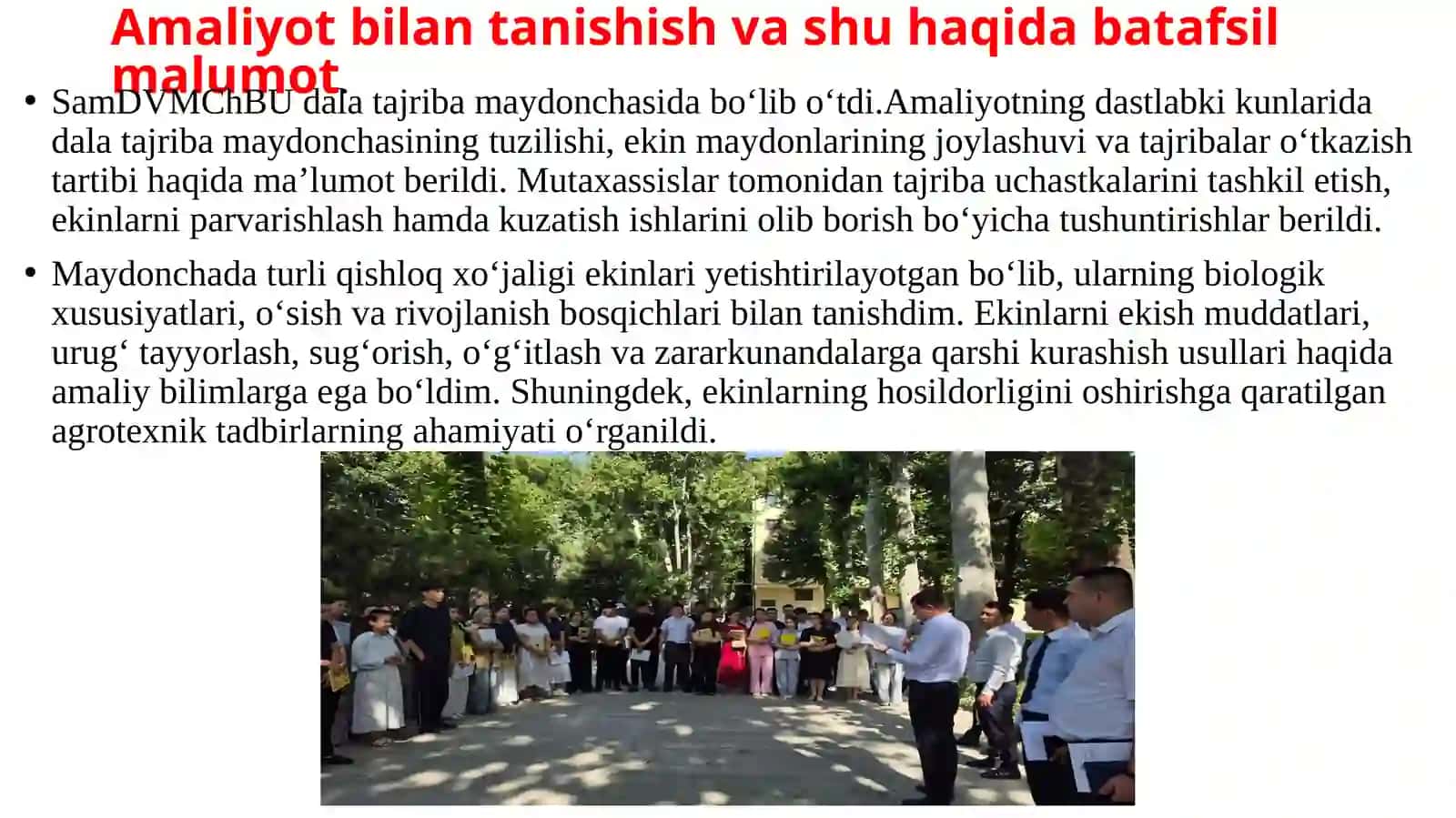 Ekologiya va atrof – muhit muhofazasi 2