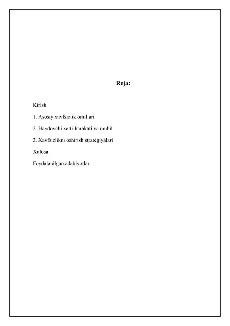 Temir yo'l kesishmalari xavfsizligi 2