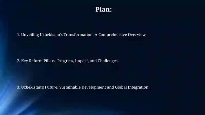 Unveiling Uzbekistan's Transformation: A Comprehensive Overview 2
