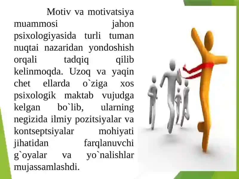 Insonning xatti-harakatlarini qondirish bilan bog`liq faoliyat 2
