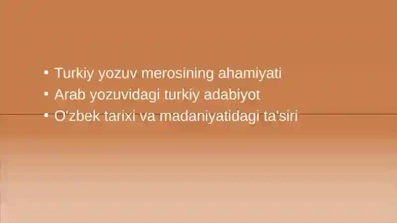 Turkiy yozuv merosi 2