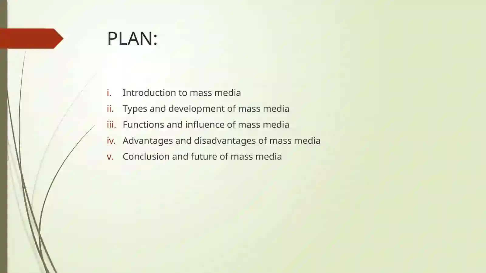Mass media in our life 2