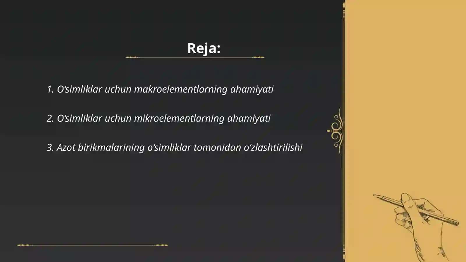 O‘simliklar uchun makroelementlarning ahamiyati 2
